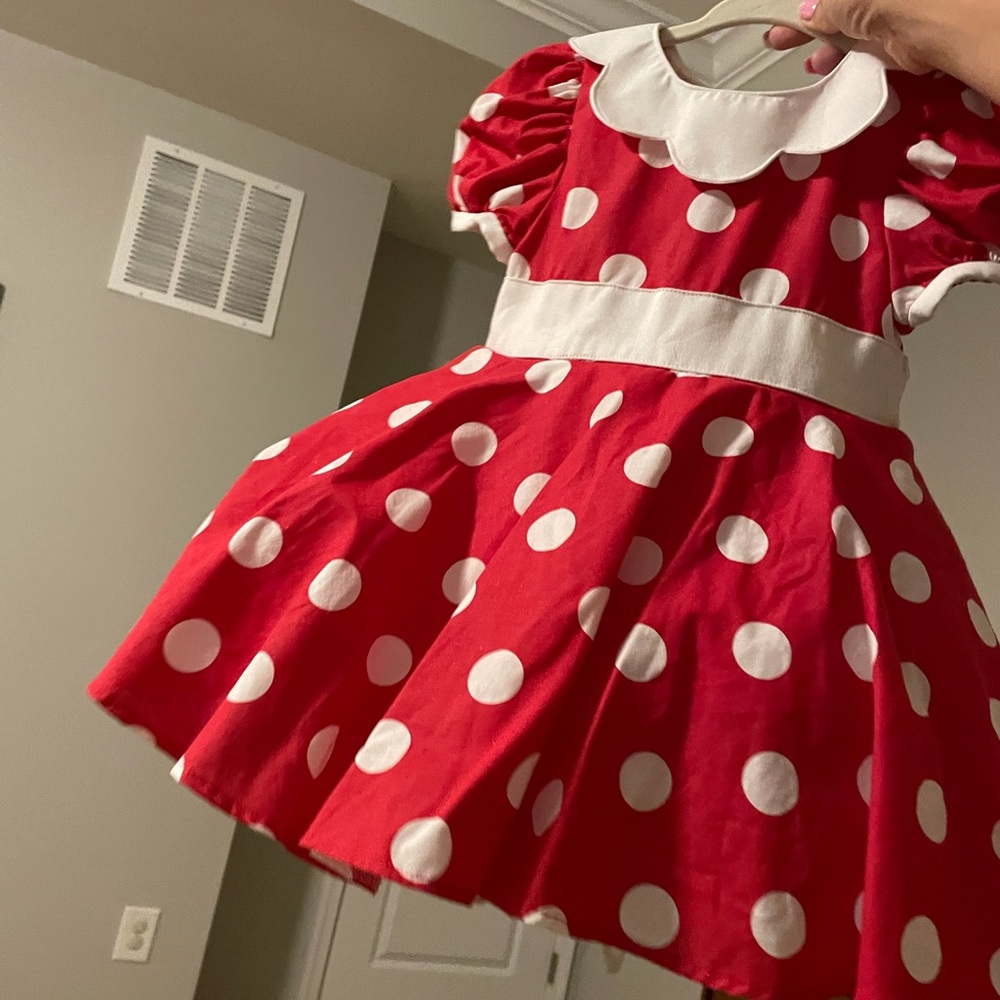 Handmade baby girl Minnie Mouse Dress